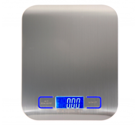 Stainless steel electronic kitchen scale