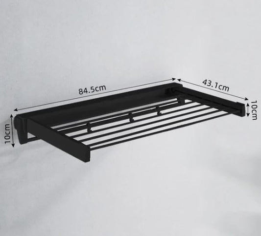 Wall clothesline, compact design extendable clothesline