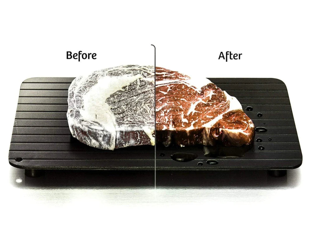 Fast Defrosting Tray for Meat & Vegetables